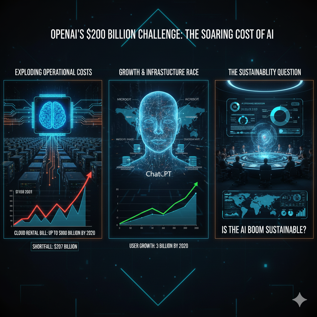OpenAI May Need $200 Billion to Keep Running: Why Rising AI Costs Are Becoming a Global Concern