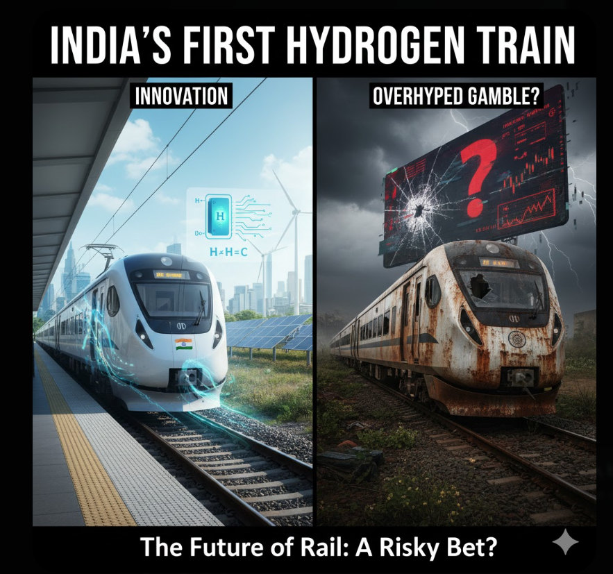 India’s First Hydrogen-Powered Train: The Brutal Breakdown Behind the Hype