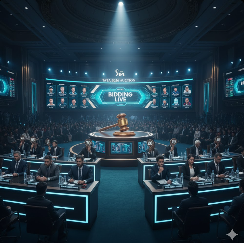 IPL Auction 2026: 350 Players, ₹2 Crore Base Prices & High-Voltage Bidding – Full Breakdown