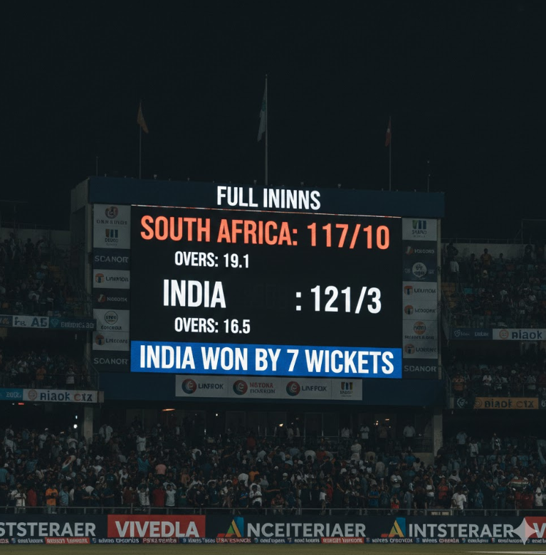 India Crushes SA in 3rd T20I: The Ruthless Breakdown Behind the 7-Wicket Win