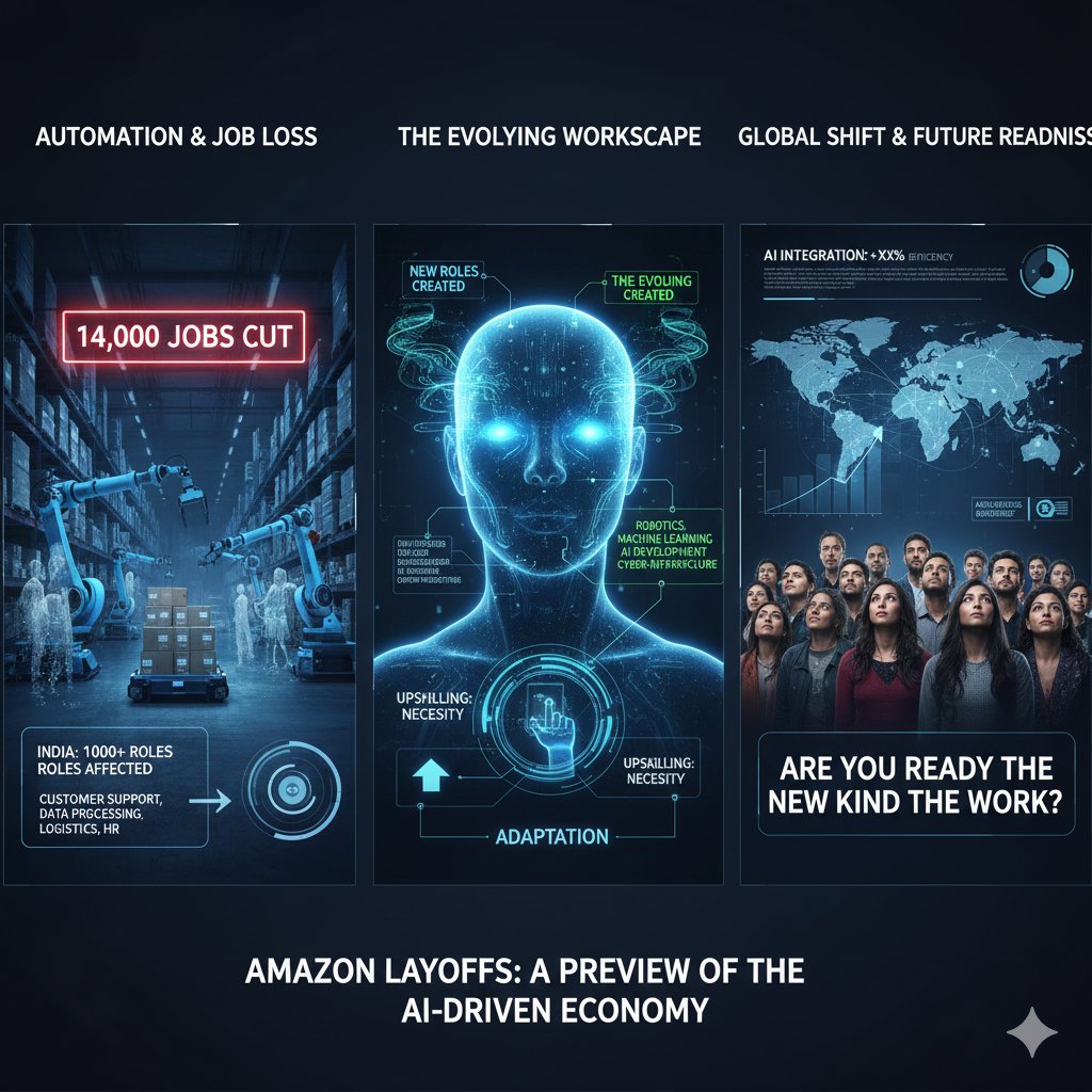 Amazon Lays Off 14,000 Employees: Is AI Already Taking Human Jobs?